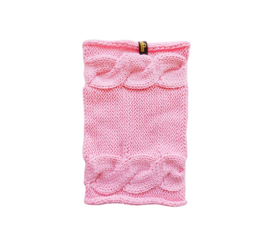 Szalik/komin/snood Warkocz dla psa mały róż Szalik/komin/snood Warkocz dla psa mały róż