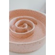 Miska ceramiczna spowalniająca jedzenie dla psa różowa duża Miska ceramiczna spowalniająca jedzenie dla psa różowa duża
