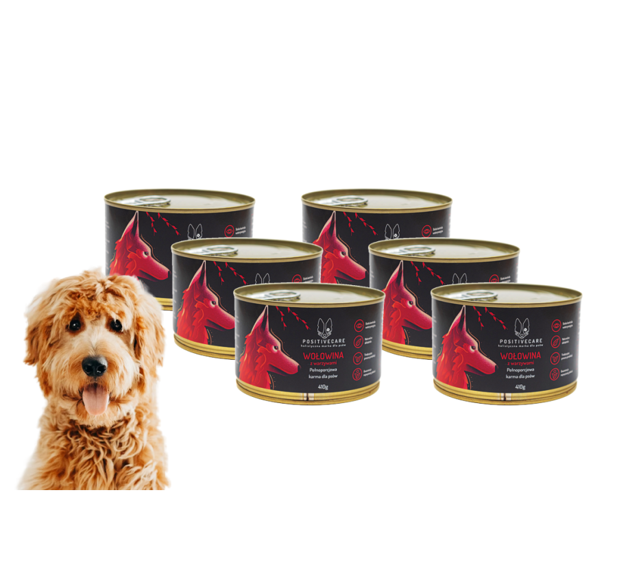 Zestaw puszek wołowina z warzywami 6x410 g Zestaw puszek wołowina z warzywami 6x410 g
