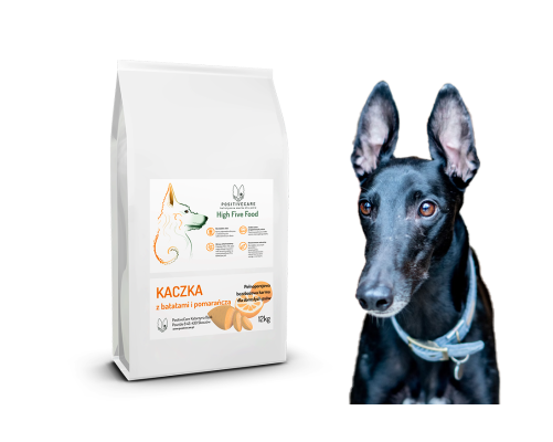 Sucha karma dla psa kaczka z batatami i pomarańczą 2kg
