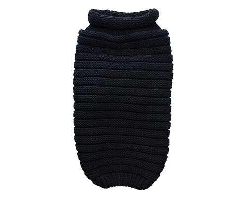 Sweterek dla psa Slim czarny XL