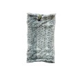 Szalik/komin/snood dla psa Warkocz duży szary melanż Szalik/komin/snood dla psa Warkocz duży szary melanż