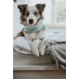 Szalik/komin/snood dla psa Warkocz duży szary melanż Szalik/komin/snood dla psa Warkocz duży szary melanż
