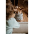 Szalik/komin/snood dla psa Links mały szary melanż Szalik/komin/snood dla psa Links mały szary melanż