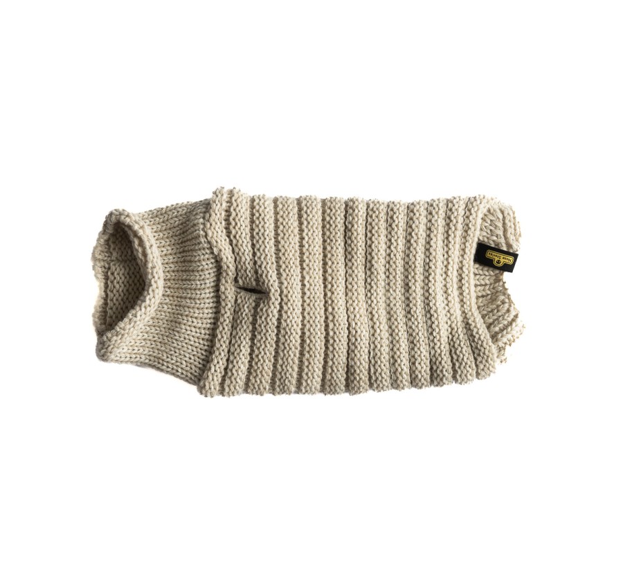 Sweterek dla psa Slim beżowy melanż XL Sweterek dla psa Slim beżowy melanż XL