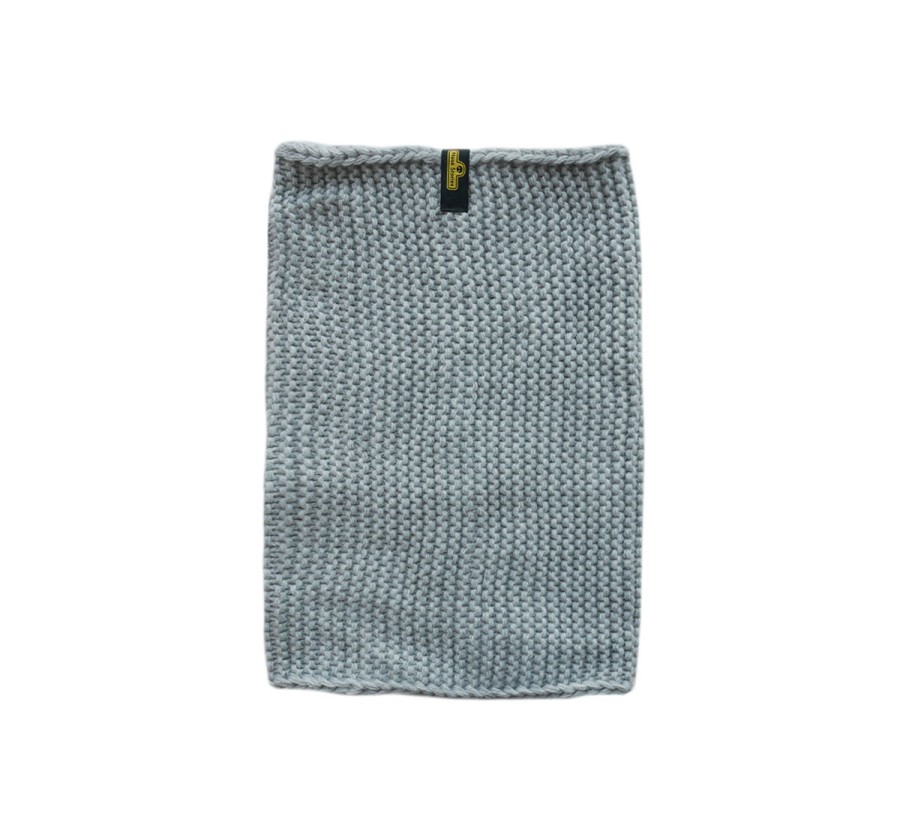 Szalik/komin/snood Links duży szary melanż Szalik/komin/snood Links duży szary melanż
