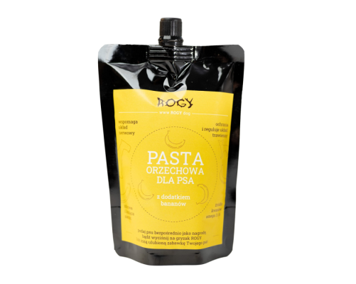 Pasta orzechowo- bananowa