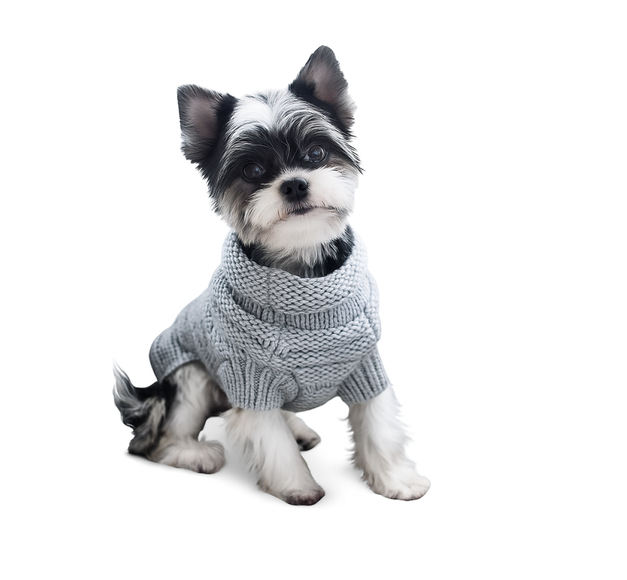 Sweterek dla psa Slim szary XL Sweterek dla psa Slim szary XL