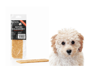 Baton kolagenowy dla psa