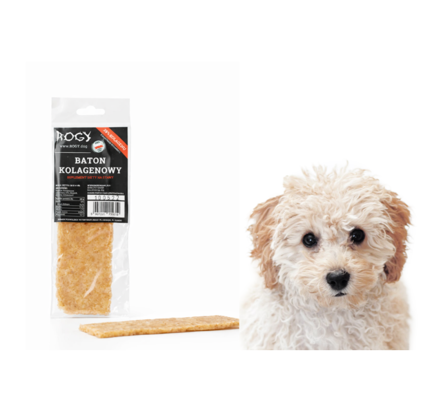 Baton kolagenowy dla psa