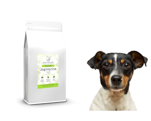 Sucha karma jagnięcina z batatami i miętą dla psów ras małych 6 kg